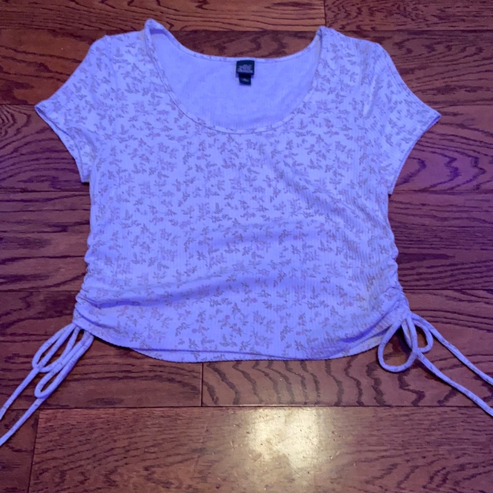 Floral crop top